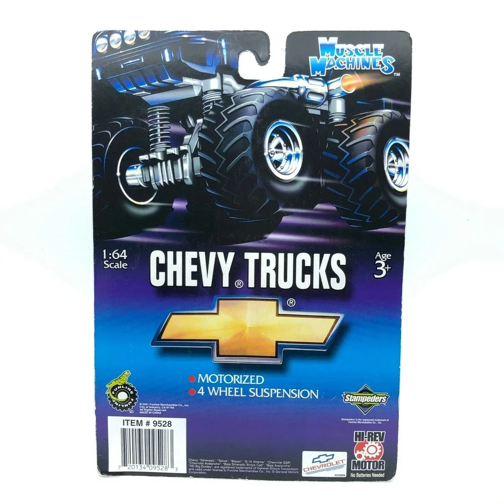 Muscle Machines HI-REV Motor Chevrolet Chevy Tahoe‎ Lifted 4x4 SUV Purple 1/64